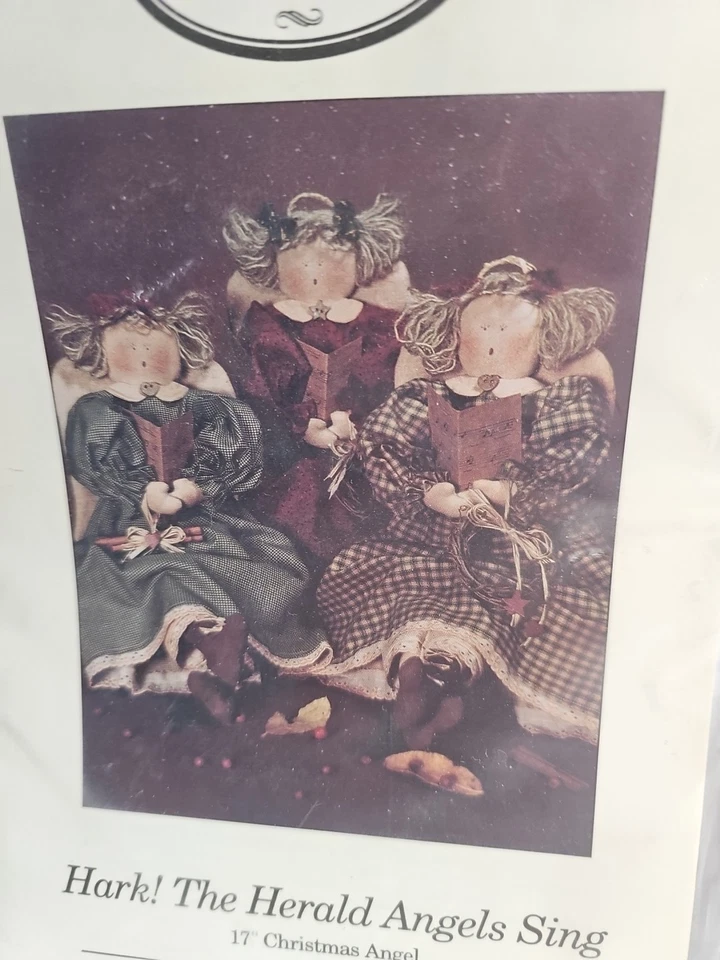 Angel Angels 3 SEWING PATTERNS ONLY For Fabric Material Primitive Country Styles - Image 4 of 4