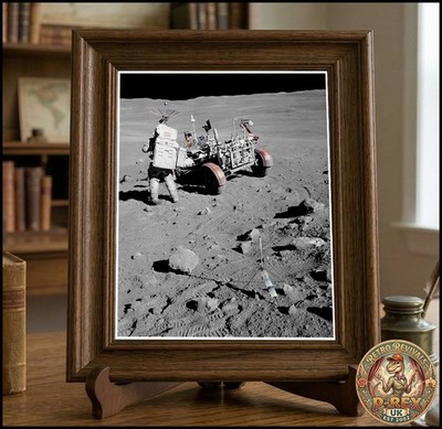 Apollo 16 Mondmission Labor gedrucktes Foto: 10''x8''