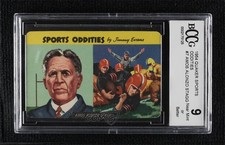 1954 Quaker Sports Oddities Cereal F279-20 Amos Alonzo Stagg #7 BCCG 9 0i7t