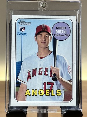 2018 Topps Heritage High Number - Shohei Ohtani #600 (RC)