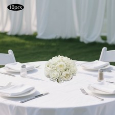 Artificial Fake Flower Ball Arrangement Bouquet Wedding Centerpieces Decorations