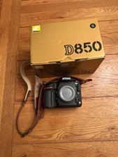 Nikon D850 Digital SLR Camera Body Only less than 75 shutter actuations