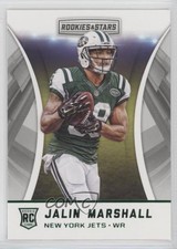 2016 Panini Rookies & Stars Rookies Two Star Green Jalin Marshall #246 f2v