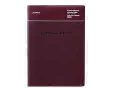 Laconic 2025 B6 Weekly Pocket Planner Wine LID104-240WI Starting December 2024