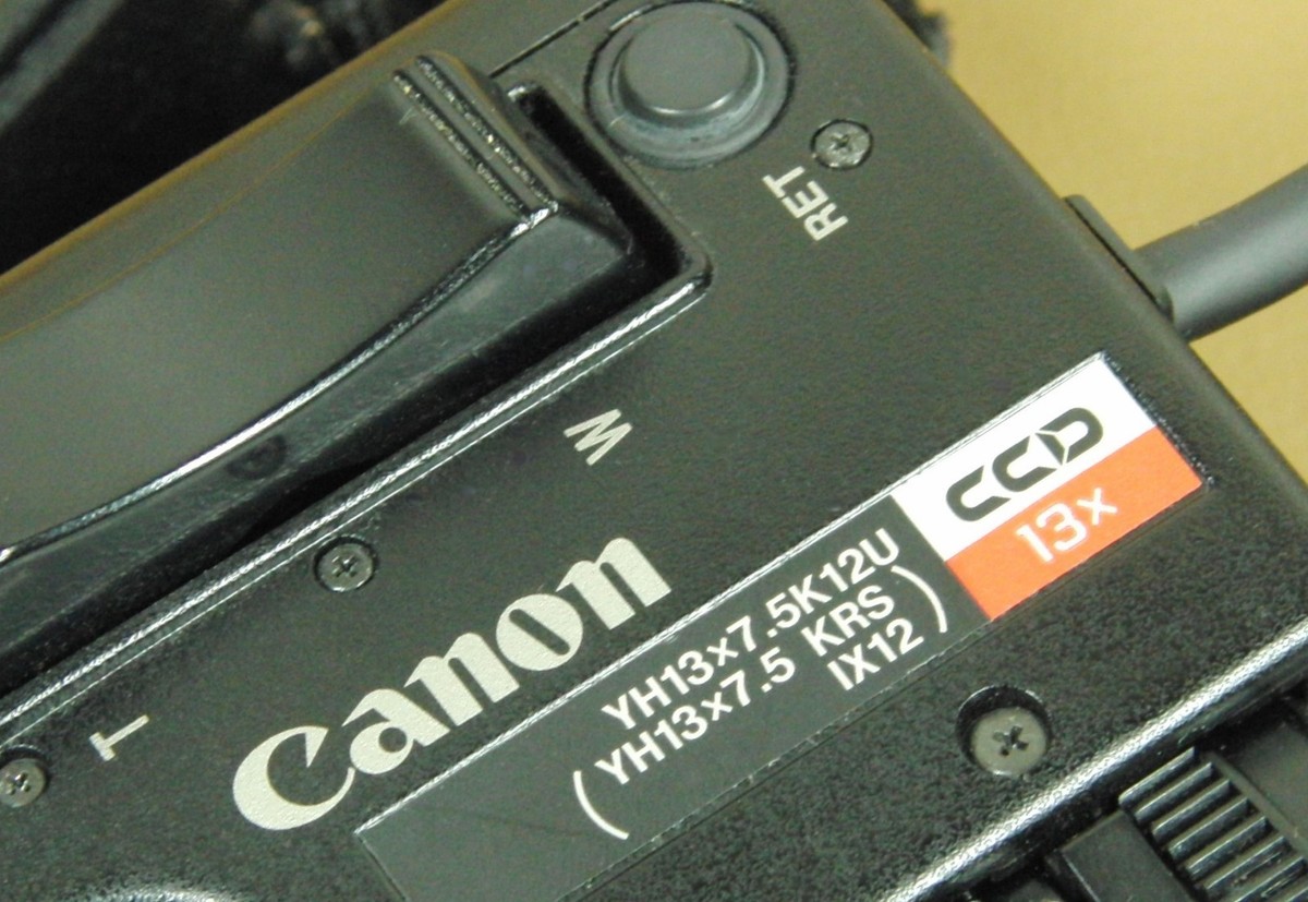 Canon YH13X7.5K12U KRS IX12 13x CCD Canon Macro TV Zoom Lens | eBay