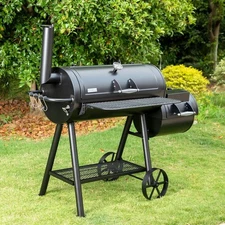 Outdoor Charcoal Grill Smoker Charcoal Barbecue Grill with Large Cooking Area