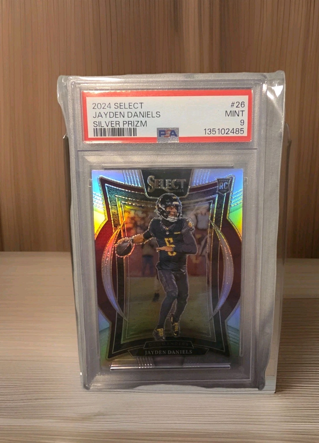2024 Panini Select - Concourse Jayden Daniels #26 Silver Prizm (RC)