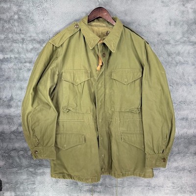 Vintage US Army M-1951 OG 107 Field Jacket Coat Size Mens M Reg