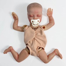18inch Already Painted Sleeping Doll Kits Reborn Doll Unassembly DIY Reborn Doll