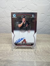 2023 Bowman Chrome Deyvison De Los Santos Auto 1st #CPA-DD Diamondbacks