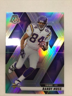 2025 Panini Mosaic - Randy Moss #134 Silver Prizm
