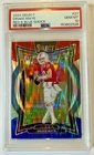 2024 Panini Select - Concourse Drake Maye #27 Red & Blue Shock Prizm PSA 10 (RC)