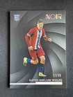 David Moller Wolfe 2024-25 Panini Noir Silver 12/49 RC #7