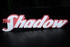 The Shadow 3D printed Logo Sign Wall Desk Shelf Art