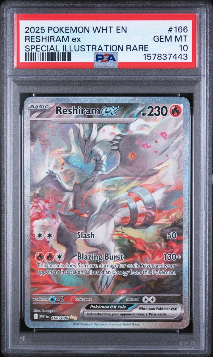 Reshiram Ex for sale | eBay