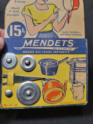 Vintage, "Mendets" Pot and Pan Repair, Mending Patches - Picture 2 of 7