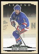 2022-23 Parkhurst Champions Mark Messier Legend Card #328 - New York Rangers
