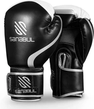 Breathable 12 Oz Kickboxing Gel Gloves with Mesh Palm - For Comfortable Training