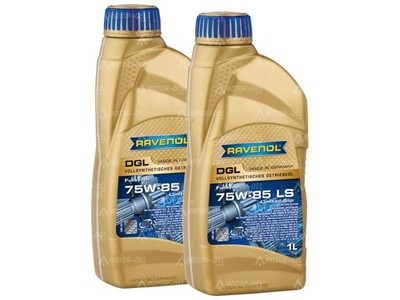 2 Liter (2x1L) RAVENOL DGL SAE 75W-85 GL-5 LS, 1221107