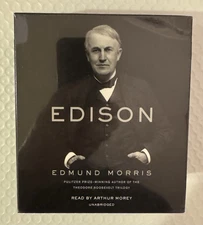 SEALED Thomas EDISON Edmund Morris Unabridged 20 CD Audiobook Random House NIB