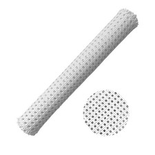 Selliner 16 Inch X 6.6 Feet White Rattan Rollplastic Cane Webbing Diy Handwoven