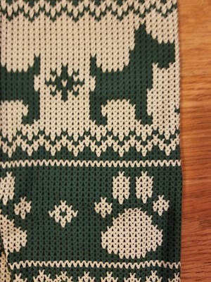 LuLaRoe Leggings Green S/M SCOTTIE DOGS Paw Prints Christmas Holiday Girls NWT