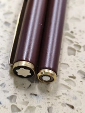 VINTAGE MONTBLANC NOBLESSE BROWN MATTE FOUNTAIN PEN GERMANY