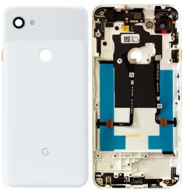 Original Google Pixel 3A G020F Akkudeckel Backcover Rückseite Weiß Gut