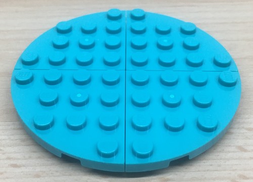 vier Stück LEGO® - Platte Viertelkreis 4x4 #30565 in verschiedenen Farben - Bild 41 von 63