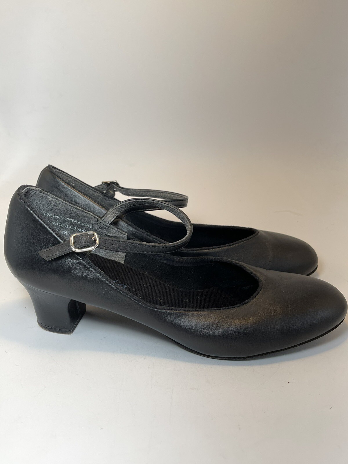 Capezio Women’s Black Leather Character Dance Shoes 459 Size 8.5 M eBay