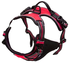 Dog Harness & Training Leash No Pull Control Adjustable Large Handle Heavy Duty