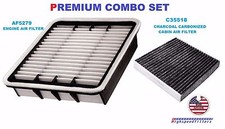 AIR FILTER & CHARCOAL CABIN FILTER COMBO FOR 2001 - 2004 2005 2006 LEXUS LS430