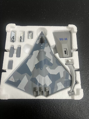 AF1 1/144 Chinese Air Force J-36 6th Generation Stealth Fighter Finished Model
