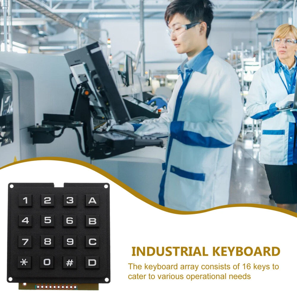 Industrial Mechanical Keyboard and Mouse Button Module for Enhanced Durability