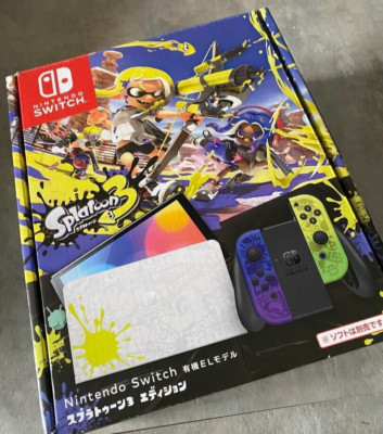 Nintendo Switch Organic EL Model Splatoon 3 Special Edition Konsole