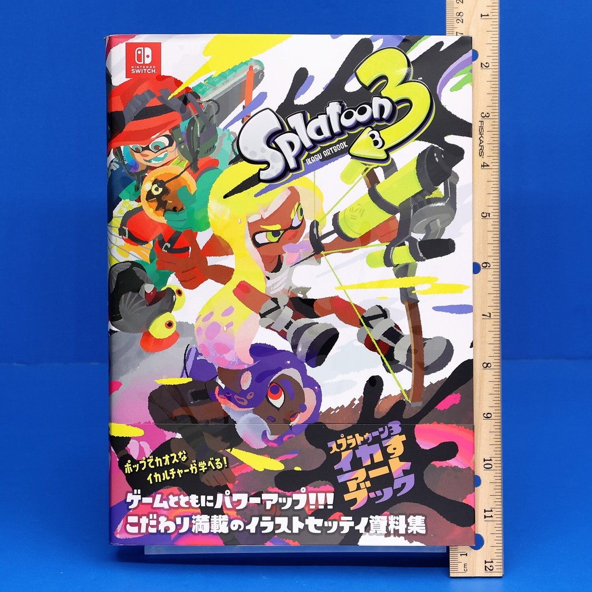 Splatoon 3 Squid Ikasu Design Works Art Book Nintendo 400 FULL