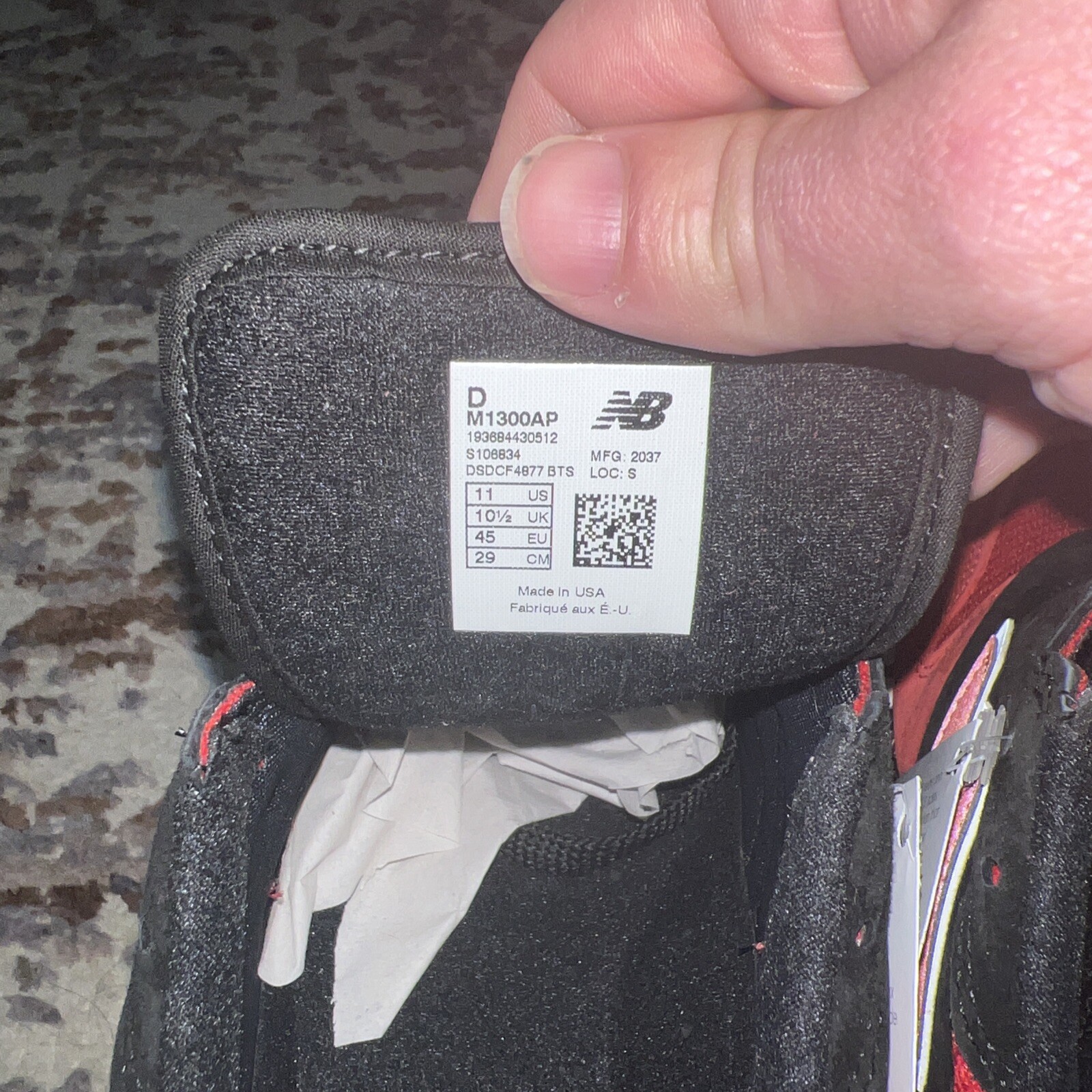 New Balance 1300 MADE IN USA Tokyo Harajuku Pack Shoes Men's