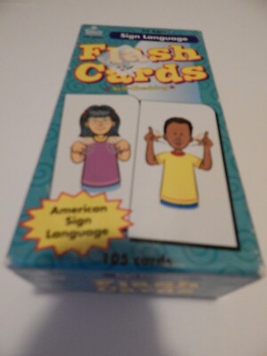 American Sign Language Flash Cards (Self-Checking)