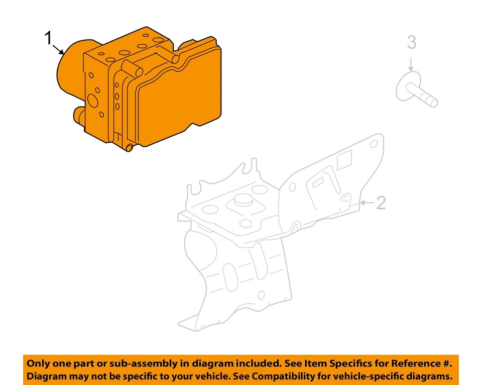 Used ABS Pump and Motor Assembly fits: 2014 Jaguar Xf Assembly Grade A - Image 3 of 4