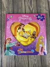 My First Puzzle Book Disney Princess with 5 Puzzles Inside