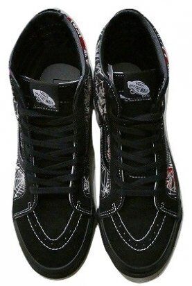 Vans Sk8-Hi 38 Dx Anaheim Factory Skull Spider Og Black Vans Sk8-Hi 38 Dx Anaheim Factory Skull Spider Og Black