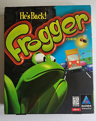 Frogger BIG BOX NEW 1997 USA Retail Factory Sealed PC Retro Arcade Classic Game