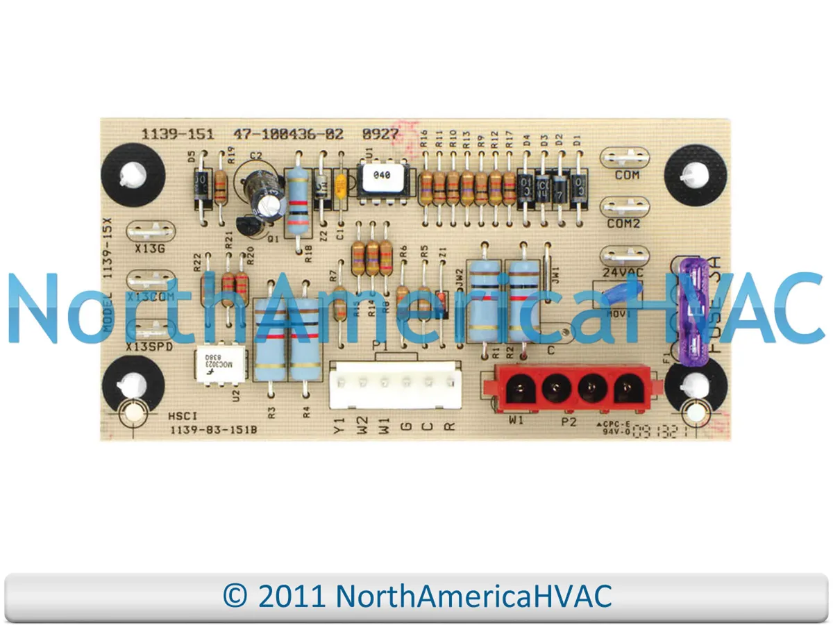 OEM Rheem Ruud Furnace Air Handler Control Circuit Board 47-100436-02 - eBay