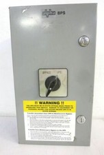 ALPHA SP96-033-38 BPS-3M3P Bypass Switches for CFR Uniterruptible Power Supplies
