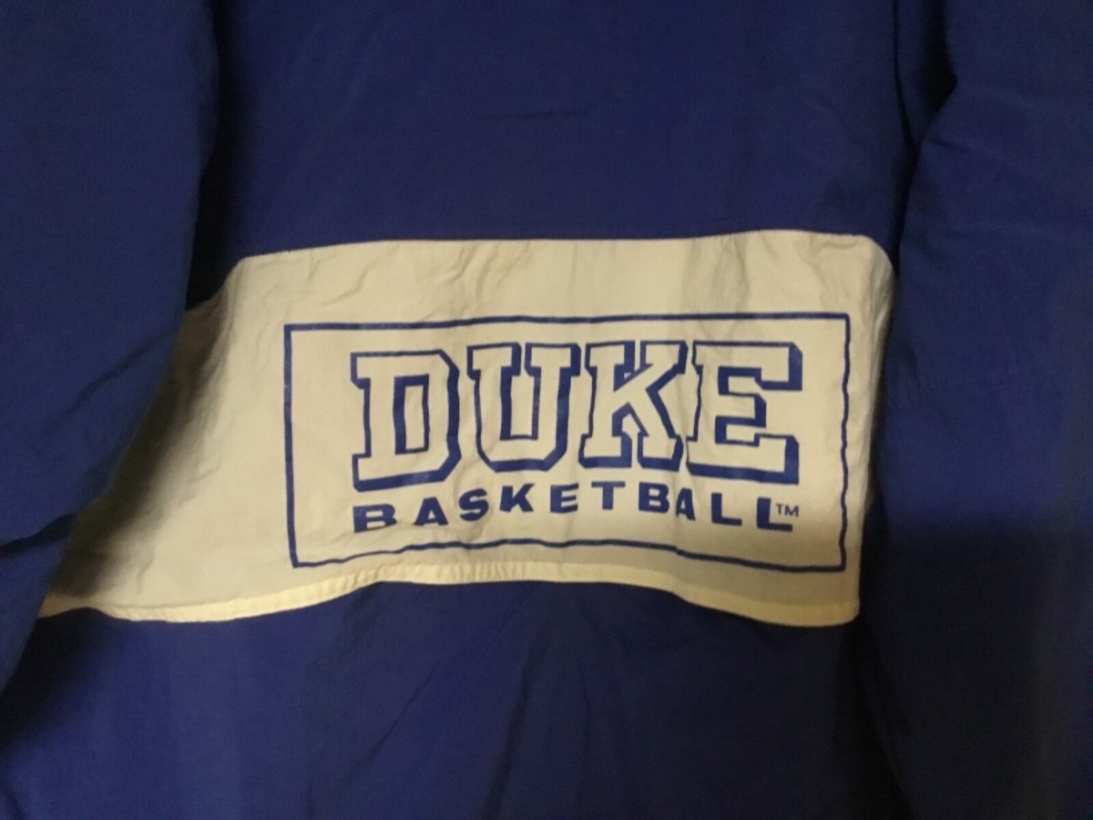 DUKE BASKETBALL ジャケット　adidas L Vintage Adidas Basketball Duke Blue Devils Pullover Jacket