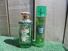 Brand New Bath & Body Works Vanilla Bean Noel Shower Gel & Fine Fragrance Mist
