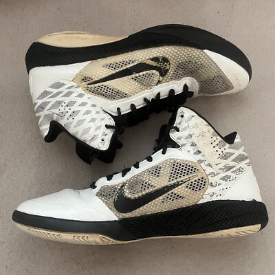 Nike Zoom Hyperfuse Holiday 2010-407622-Black & White-Mens 12