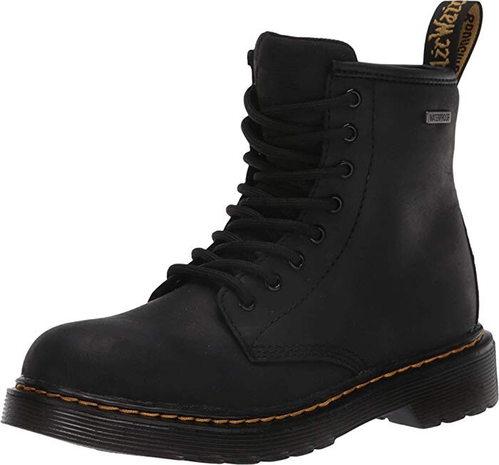 Dr.Martens Z52123 Unisex Youth Black Leather 1460 8-Eye Dr.Martens Z52123 Unisex Youth Black Leather 1460 8-Eye