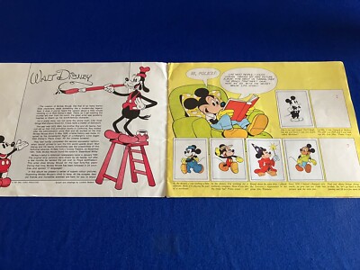 希少1978年　Walt Disney’s Story Panini Mickey Story Album 1978 Walt Disney Stickers Included
