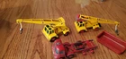 Vintage Lesney Matchbox King Size #14 Taylor Jumbo Crane (2)  and Red Tipper